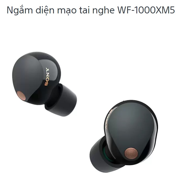 Tai nghe Chống ồn không dây WF 1000XM5 Trung Tâm Bảo Hành Sony chống